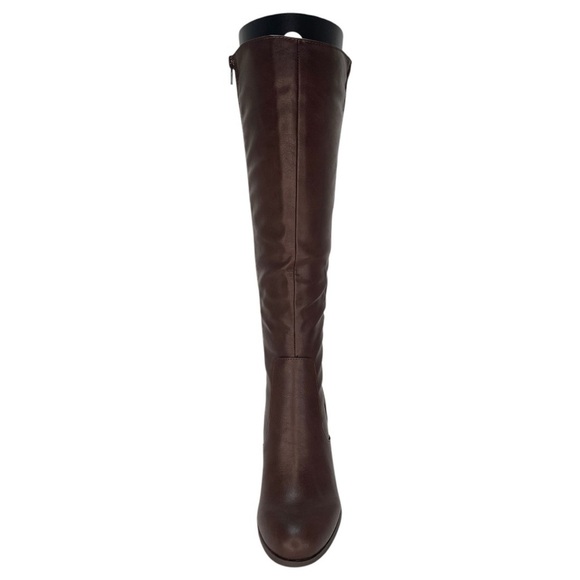 Style & Co. Addyy Chocolate Faux Leather Womens Knee High Boots Size 8M - Picture 7 of 10